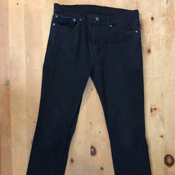 Levi’s 511 Slim Fit Men’s Jeans – Black, Size 34x34 - Picture 1 of 7